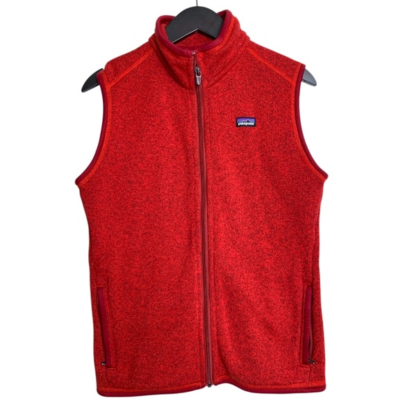Patagonia Women's Vest Size Large Zip Sleeveless Pockets - Picture 1 of 4